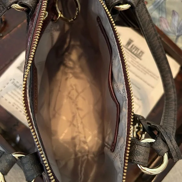 Michael Kors Dark Red Shoulder Bag - Picture 6 of 7